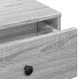 Mesa de centro madera contrachapada gris Sonoma 60x45x31 cm de , Mesas de centro - Ref: Foro24-848085, Precio: 71,21 €, Descu...