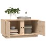 Mesa de centro de madera maciza de pino 80x50x40 cm de vidaXL, Mesas de centro - Ref: Foro24-814419, Precio: 65,06 €, Descuen...