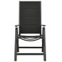 Sillas plegables de jardín 2 uds textileno aluminio negro de vidaXL, Sillas de jardín - Ref: Foro24-312189, Precio: 189,44 €,...