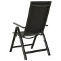 Sillas plegables de jardín 2 uds textileno aluminio negro de vidaXL, Sillas de jardín - Ref: Foro24-312189, Precio: 189,44 €,...