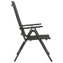 Sillas plegables de jardín 2 uds textileno aluminio negro de vidaXL, Sillas de jardín - Ref: Foro24-312189, Precio: 189,44 €,...