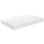 Estante flotante de pared blanco brillante MDF 40x23x3,8 cm en Estanterías | Comprar online en Foru.es