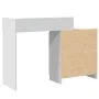 Tocador con luces LED blanco 115x37x110,5 cm de , Tocadores para dormitorios - Ref: Foro24-848227, Precio: 169,90 €, Descuent...