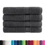 Toallas de sauna 4 uds 100% algodón antracita 80x200 cm 600 gsm de , Toallas - Ref: Foro24-137169, Precio: 87,48 €, Descuento: %