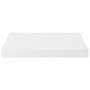 Estante flotante de pared 4 uds MDF blanco brillo 40x23x3,8 cm en Estanterías | Comprar online en Foru.es