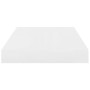 Estante flotante de pared 4 uds MDF blanco brillo 40x23x3,8 cm en Estanterías | Comprar online en Foru.es