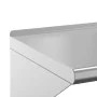 Estante de pared de acero inoxidable plateado 50x30x31 cm de , Estantes y estanterías - Ref: Foro24-30277, Precio: 61,15 €, D...