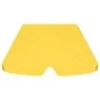 Dosel de repuesto columpio jardín amarillo 188/168x145/110 cm de vidaXL, Cubiertas para carpas y cenadores - Ref: Foro24-3120...