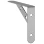 Soportes de estante 4 uds acero inoxidable plata 15x2,5x11,5 cm de , Estantes y estanterías - Ref: Foro24-30296, Precio: 17,2...