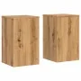 Soportes de plantas 2 uds madera roble artisian 30x30x50 cm de , Soportes para macetas - Ref: Foro24-852923, Precio: 59,19 €,...