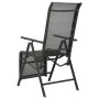 Silla de jardín reclinables 2 uds textileno aluminio negro de vidaXL, Sillas de jardín - Ref: Foro24-312195, Precio: 174,85 €...