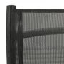 Silla de jardín reclinables 2 uds textileno aluminio negro de vidaXL, Sillas de jardín - Ref: Foro24-312195, Precio: 174,85 €...