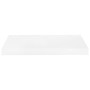 Estante flotante de pared 4 uds MDF blanco brillo 50x23x3,8 cm en Estanterías | Comprar online en Foru.es