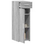 Aparador de madera de ingeniería gris Sonoma 30x42,5x93 cm de , Aparadores - Ref: Foro24-846276, Precio: 69,80 €, Descuento: %