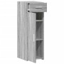 Aparador de madera de ingeniería gris Sonoma 30x42,5x93 cm de , Aparadores - Ref: Foro24-846276, Precio: 69,80 €, Descuento: %