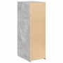 Aparador de madera de ingeniería gris hormigón 30x42,5x93 cm de , Aparadores - Ref: Foro24-846274, Precio: 66,96 €, Descuento: %