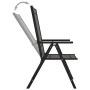 Sillas de jardín plegables 6 unidades textilene negro de vidaXL, Sillas de jardín - Ref: Foro24-312179, Precio: 298,99 €, Des...