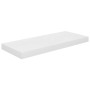 Estante flotante de pared 2 uds MDF blanco brillo 60x23,5x3,8cm en Estanterías | Comprar online en Foru.es