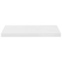 Estante flotante de pared 2 uds MDF blanco brillo 60x23,5x3,8cm en Estanterías | Comprar online en Foru.es