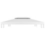 Toldo de cenador 2 niveles 310 g/m² 4x3 m blanco de vidaXL, Cubiertas para carpas y cenadores - Ref: Foro24-312077, Precio: 9...