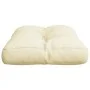 Cojín para sofá de palets tela crema 50x40x12 cm de , Cojines para sillas y sofás - Ref: Foro24-360537, Precio: 18,33 €, Desc...