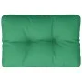 Cojín para sofá de palets tela verde 50x40x12 cm de , Cojines para sillas y sofás - Ref: Foro24-360540, Precio: 22,34 €, Desc...