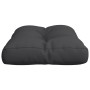 Cojín para sofá de palets de tela negro 50x40x12 cm de , Cojines para sillas y sofás - Ref: Foro24-360542, Precio: 25,99 €, D...