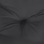 Cojín para sofá de palets de tela negro 50x40x12 cm de , Cojines para sillas y sofás - Ref: Foro24-360542, Precio: 25,99 €, D...