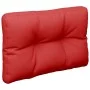Cojín para sofá de palets de tela rojo 60x40x12 cm de , Cojines para sillas y sofás - Ref: Foro24-360563, Precio: 18,79 €, De...