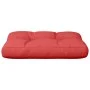 Cojín para sofá de palets de tela rojo 60x40x12 cm de , Cojines para sillas y sofás - Ref: Foro24-360563, Precio: 18,79 €, De...