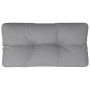 Cojín para sofá de palets tela gris 70x40x12 cm de , Cojines para sillas y sofás - Ref: Foro24-360580, Precio: 28,63 €, Descu...
