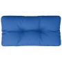 Cojín para sofá de palets de tela azul 70x40x12 cm de , Cojines para sillas y sofás - Ref: Foro24-360589, Precio: 24,72 €, De...