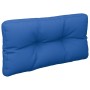 Cojín para sofá de palets de tela azul 70x40x12 cm de , Cojines para sillas y sofás - Ref: Foro24-360589, Precio: 24,72 €, De...
