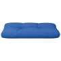 Cojín para sofá de palets de tela azul 70x40x12 cm de , Cojines para sillas y sofás - Ref: Foro24-360589, Precio: 24,72 €, De...