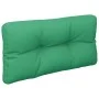 Cojín para sofá de palets tela verde 80x40x12 cm de , Cojines para sillas y sofás - Ref: Foro24-360606, Precio: 22,69 €, Desc...