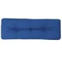 Cojín para sofá de palets de tela azul 120x40x12 cm de , Cojines para sillas y sofás - Ref: Foro24-360633, Precio: 34,00 €, D...