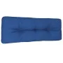 Cojín para sofá de palets de tela azul 120x40x12 cm de , Cojines para sillas y sofás - Ref: Foro24-360633, Precio: 34,00 €, D...