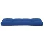 Cojín para sofá de palets de tela azul 120x40x12 cm de , Cojines para sillas y sofás - Ref: Foro24-360633, Precio: 34,00 €, D...