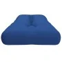 Cojín para sofá de palets de tela azul 120x40x12 cm de , Cojines para sillas y sofás - Ref: Foro24-360633, Precio: 34,00 €, D...