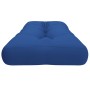 Cojín para sofá de palets de tela azul 120x40x12 cm de , Cojines para sillas y sofás - Ref: Foro24-360633, Precio: 34,64 €, D...