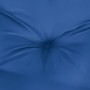 Cojín para sofá de palets de tela azul 120x40x12 cm de , Cojines para sillas y sofás - Ref: Foro24-360633, Precio: 34,64 €, D...