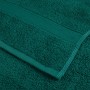 Toallas de baño 10 uds 100% algodón verde 100x150 cm 600 gsm de , Toallas - Ref: Foro24-137337, Precio: 179,46 €, Descuento: %