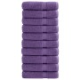 Toallas de baño 10 uds 100% algodón verde 100x150 cm 600 gsm de , Toallas - Ref: Foro24-137361, Precio: 187,02 €, Descuento: %