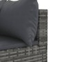 Set de sofás de jardín y cojines 10 pzas ratán sintético gris de , Conjuntos de jardín - Ref: Foro24-3308330, Precio: 687,63 ...