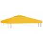 Toldo de cenador 2 niveles 310 g/m² 3x3 m amarillo de vidaXL, Cubiertas para carpas y cenadores - Ref: Foro24-312073, Precio:...