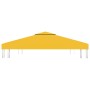 Toldo de cenador 2 niveles 310 g/m² 3x3 m amarillo de vidaXL, Cubiertas para carpas y cenadores - Ref: Foro24-312073, Precio:...