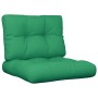 Cojines para palets 2 unidades tela verde de , Cojines para sillas y sofás - Ref: Foro24-360650, Precio: 41,52 €, Descuento: %