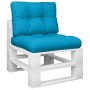 Cojines para palets 2 unidades tela azul de , Cojines para sillas y sofás - Ref: Foro24-360671, Precio: 52,37 €, Descuento: %