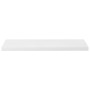 Estante flotante de pared 4 uds MDF blanco brillo 90x23,5x3,8cm en Estanterías | Comprar online en Foru.es