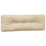 Cojines para palets 2 unidades tela beige de , Cojines para sillas y sofás - Ref: Foro24-360736, Precio: 134,88 €, Descuento: %